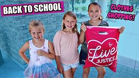 Back To School Clothes Shopping At Justice!