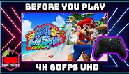 Bringing Super Mario Sunshine to Next Generation Standards | 4K Utlra 60FPS
