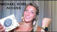 Michael Kors Access Smart Watch Unboxing, Set Up, and Tutorial | Carson Keegen