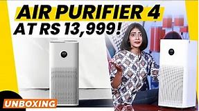 Xiaomi Air Purifier 4 Unboxing and First Impressions | Features Low Noise Production | Gadget Times