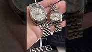 Rolex Datejust Diamond Dial His and Hers Watches Review | SwissWatchExpo
