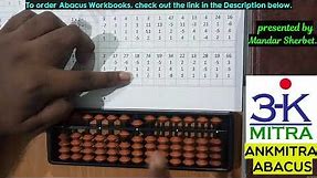 Abacus || English || Lesson 2A : Small Friend Addition sums from Workbook (+1 & +2 Formulas)
