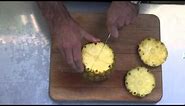 3. How To Cut a Pineapple Into Wedges - Tropical Pineapples