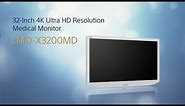 Sony LMD-X3200MD 4K Medical Monitor - Ease of Use Features Video