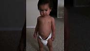 Baby Dancing in Full Diaper