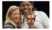 Jonquel Jones is the 2023 #CommissionersCup MVP 👏 Coinbase | WNBA