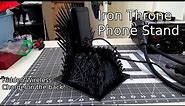 Iron Throne Phone Charger - 3D printed wireless charging phone stand!