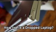 How to Fix a Dropped Laptop
