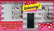 Cute Hello Kitty iPhone Case For iPhone 13 Pro Max With Cute Screen Protector Unboxing 💖💗✨