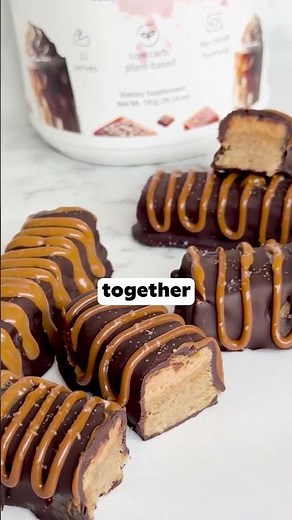 Healthy Salted Caramel Bars | Perfect PCOS-Friendly Snack