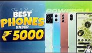 Top 5 Best Smartphone Under 5000 in August 2023 | Best Entry-Level Phone Under 5000 in INDIA 2023