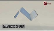How To Instal C & Z Purlin __ 3D ANIMATION