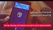 How to fixed Gionee_ call logo, message, Gallery | Call log, Message and Galleries not able to see