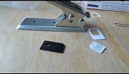 How to use a Micro SIM Cutter