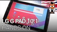LG G Pad 10.1 inch Tablet Hands On
