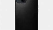 Modern Leather Case - iPhone 14 | Black | Horween | NOMAD®