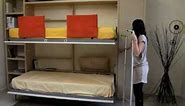 Space saving folding bunk beds - Spaceman Tuckin bunk beds
