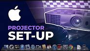 Mac Projector Setup | Extend Display Screen (Projection Mapping)