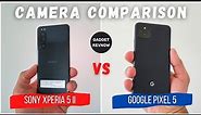 Xperia 5 ii vs Pixel 5 camera comparison! Who will win?