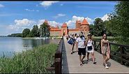 Full tour of Trakai Island Castle | Lithuanian Water Castle | Trip to Vilnius, Lithuania 2022
