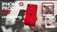 Iphone 13 Product Red Unboxing ♡ | Accessories + Magsafe Case Compatibility Review | Philippines
