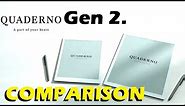 Fujitsu Quaderno A4 Gen 2 vs Quaderno A5 Gen 2 Comparison