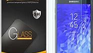 Supershieldz (2 Pack) Designed for Samsung (Galaxy J7 Aura) Tempered Glass Screen Protector, Anti Scratch, Bubble Free