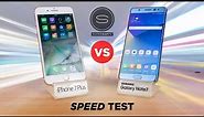 iPhone 7 Plus vs Galaxy Note 7 - SPEED Test