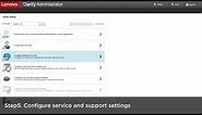 How to configure Lenovo XClarity Administrator for the first time