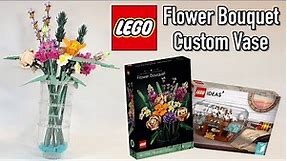 LEGO Flower Bouquet & Custom Vase Set Review