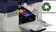 Xerox® Phaser® 6600 WorkCentre® 6605 How to Replace the Waste Cartridge