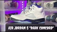 Air Jordan 5 "Dark Concord" Review & On-Foot | Are These Better Than The Grape 5s?!?