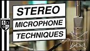6 Stereo Microphone Techniques You Should Know & How They Work
