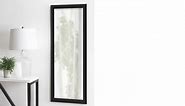 DesignOvation Large Rectangle White Beveled Glass Full-Length Classic Mirror (51.5 in. H x 19.5 in. W) 215334