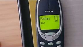 Nokia 3310 - Battery low/Empty