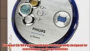 Philips EXP2461 Personal CD/MP3 Player with 100-Second Electronic Skip Protection