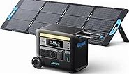 Anker SOLIX F2000 Portable Power Station, PowerHouse 767, 2048Wh GaNPrime Solar Generator with 200W Solar Panel, LiFePO4 Batteries, 4 AC Outlets Up to 2400W for Home, Power Outage, Outdoor Camping
