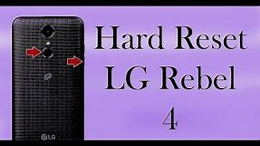 Hard Reset LG Rebel 4