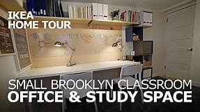 Small Space Office Ideas - IKEA Home Tour (Episode 404)
