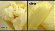 How to Correct Grainy Texture in Mango or Shea Butters