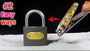 Unlock Any Lock Without a Key: 2 Simple Methods | How To