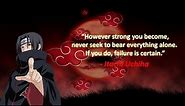 71 Best Itachi Uchiha Quotes From Naruto Anime