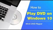 How to Play DVD on Windows 10 for Free [2 Ways]