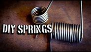 DIY Springs... Make Your Own Springs at Home!