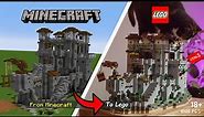 I Made A Huge Lego Minecraft Castle! 🏰 | Lego Minecraft MOC/Set