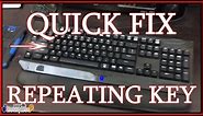 Fix Stuck Key or Repeating Keys on a Mechanical Keyboard