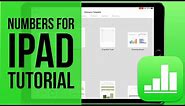 Numbers for iPad Tutorial 2019