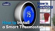 How to Install a Smart Thermostat | How To Anything
