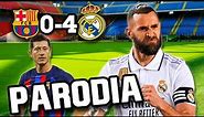 Canción Barcelona vs Real Madrid 0-4 (Parodia ft. DUKI - MARISOLA REMIX)