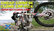 Chinese clone of the Honda CRF450X review: cheap but an illegal copy 😢︱Cross Training Enduro